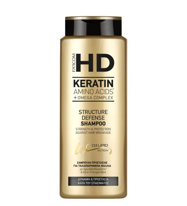 FARCOM HD σαμπουάν structure defence 750ml