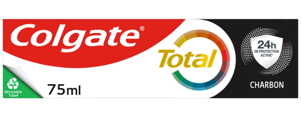 COLGATE οδοντόκρεμα Total Charcoal 75ml