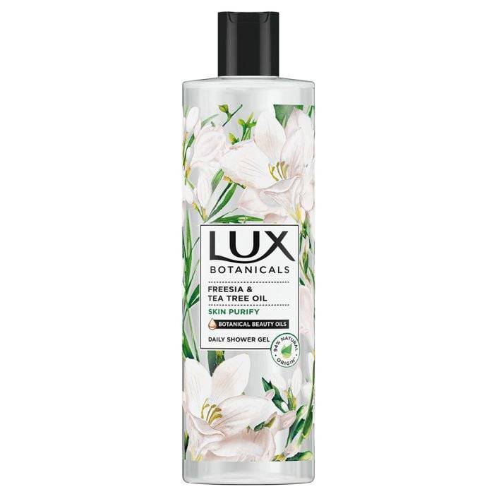 LUX αφρόλουτρο Botanicals skin purify freesia και tea tree oil 500ml