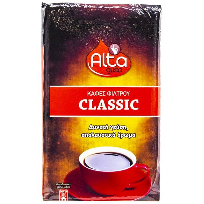 ALTA Gusto καφές φίλτρου κλασικός 500gr