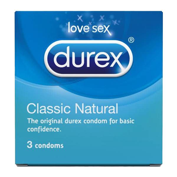 DUREX προφυλακτικά classic 3τεμ