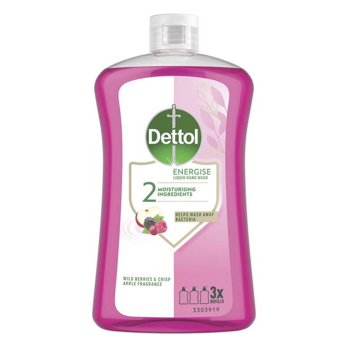 DETTOL κρεμοσάπουνο wild berries και apple 750ml