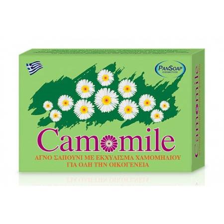 PANSOAP σαπούνι αγνό με εκχύλισμα χαμομηλιού 125gr