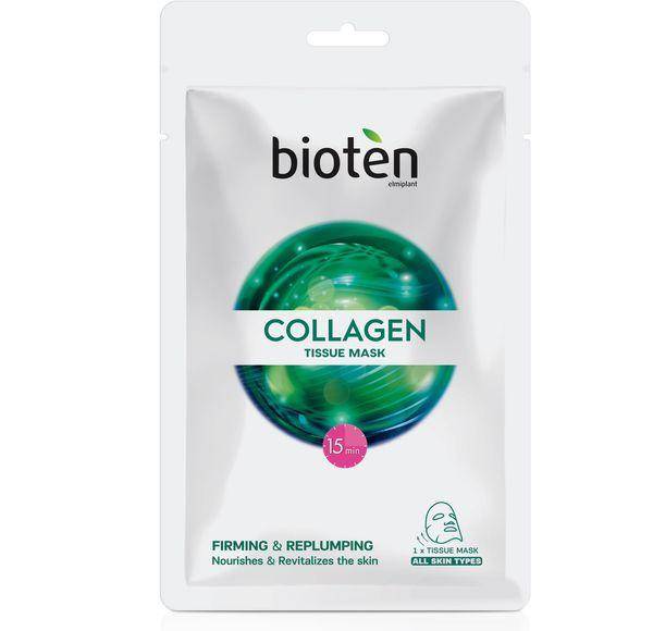 BIOTEN μάσκα προσώπου υφασμάτινη collagen 1τεμ