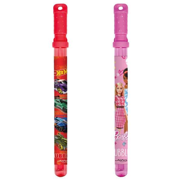 JOHN σαπουνόφουσκα wand hot wheels και barbie 120ml