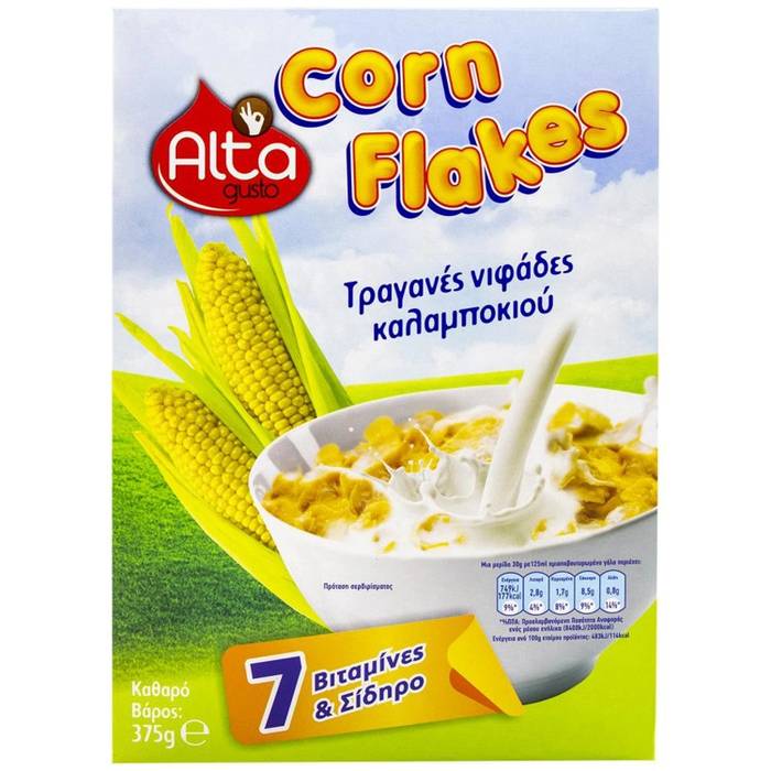ALTA Gusto Δημητριακά Corn Flakes 375gr