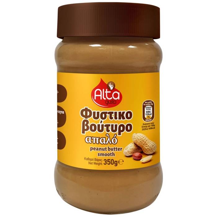 ALTA Gusto Φυστικοβούτυρο Απαλό 350gr
