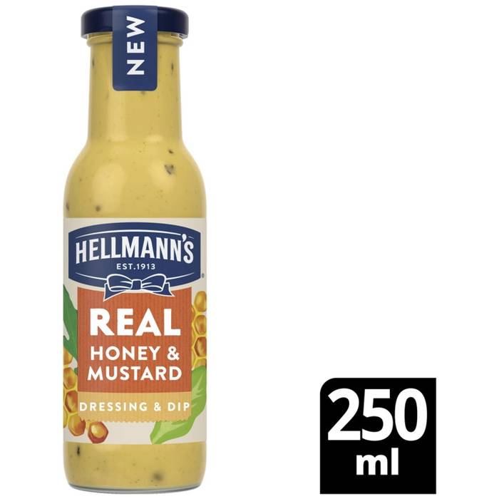 HELLMANN'S σως με μέλι και μουστάρδα 250ml