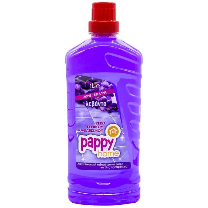 PAPPY HOME υγρό γενικού καθαρισμού λεβάντα 1lt