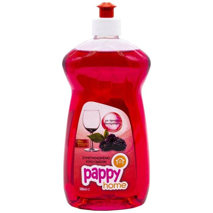 PAPPY HOME υγρό πιάτων βατόμουρο 500ml