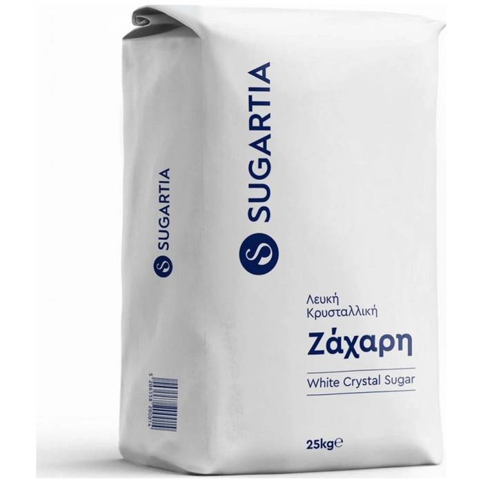 SUGARTIA ζάχαρη λευκή κρυσταλλική 25kg