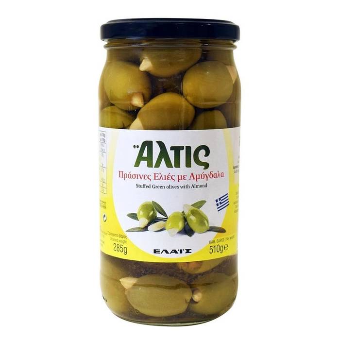 ΑΛΤΙΣ ελιές γεμιστές με αμύγδαλο 510gr