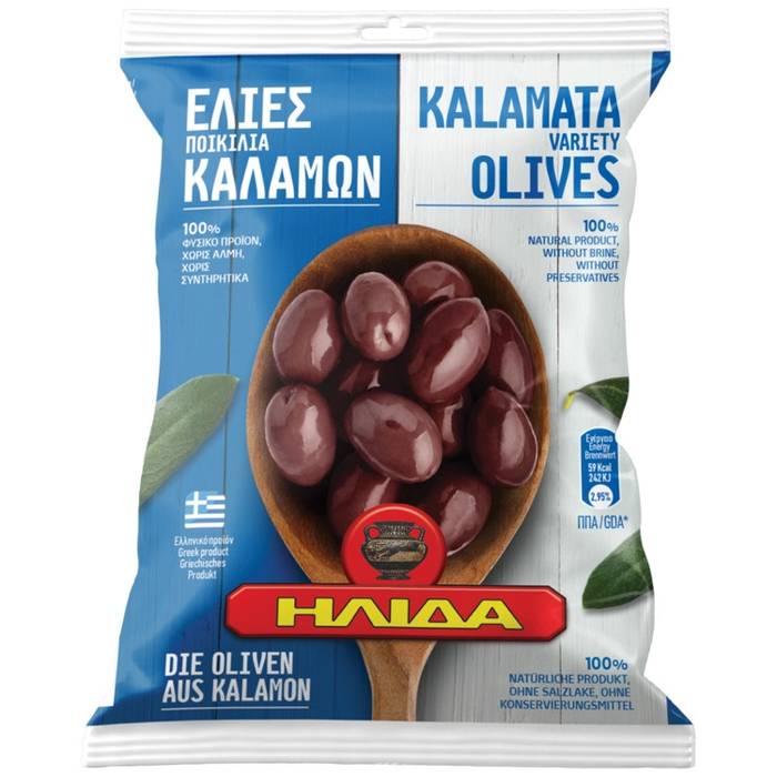 ΗΛΙΔΑ ελιές Καλαμών 250gr
