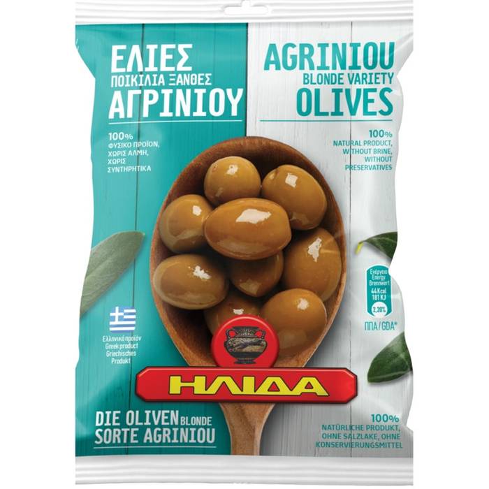 ΗΛΙΔΑ ελιές ξανθές Αγρινίου 250gr