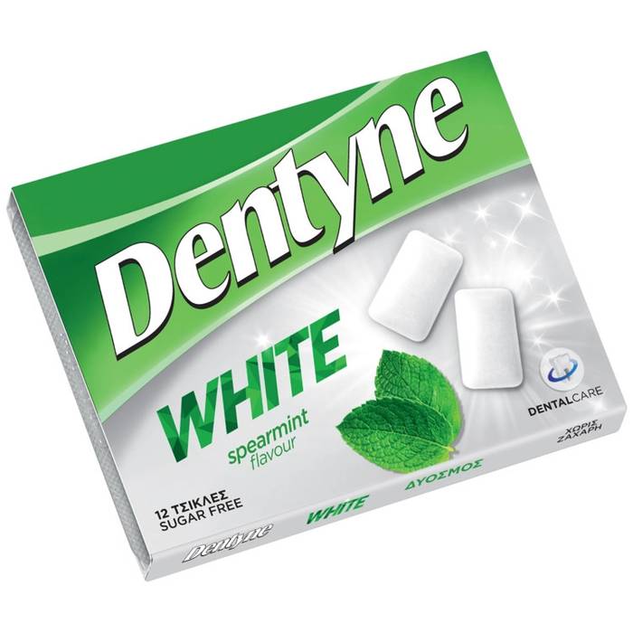 DENTYNE ice τσίχλες deep arctic white spearmint χωρίς ζάχαρη 16,8gr