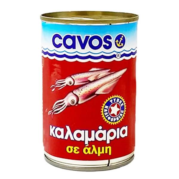 CAVOS καλαμαράκια σε άλμη 370gr