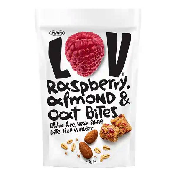 PELLITO lov oat bites με βατόμουρο και αμύγδαλο 70gr