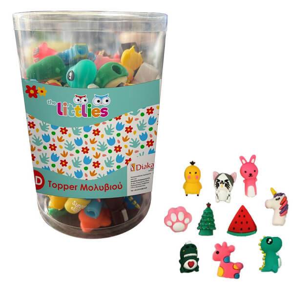 THE LITTLIES topper μολυβιού 3D 1τεμ