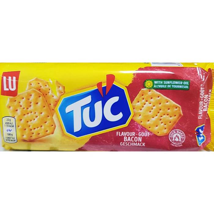 TUC κράκερ με μπέικον 100gr