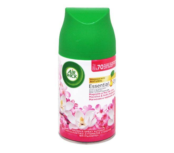 AIR WICK Freshmatic ανταλλακτικό αποσμητικό χώρου magnolia και cherry blossom 250ml