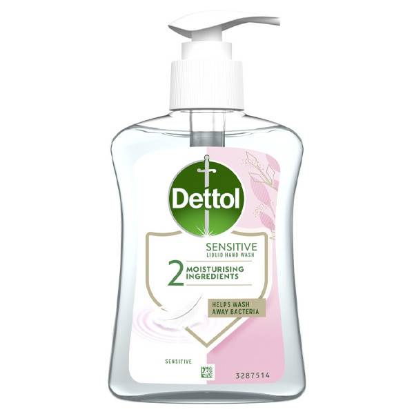 DETTOL κρεμοσάπουνο sensitive με αντλία 250ml