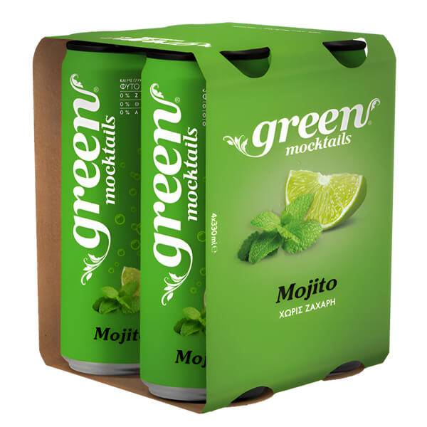 GREEN COLA moctails mojito 4x330ml