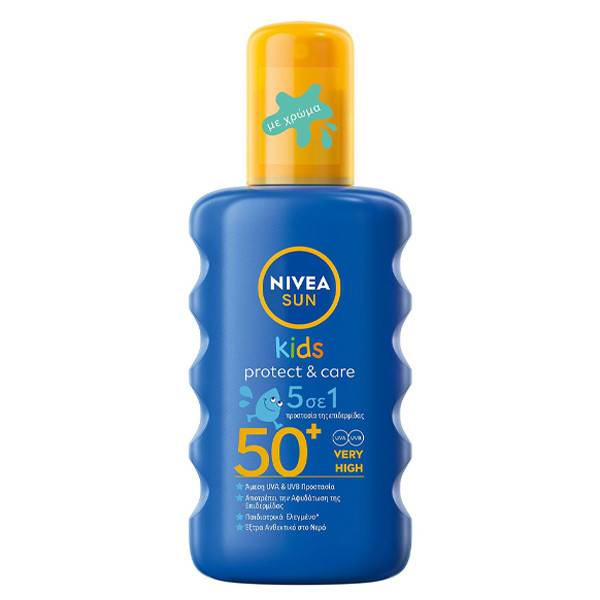 NIVEA αντιηλιακό παιδικό kids protect και care SPF50+ 270ml