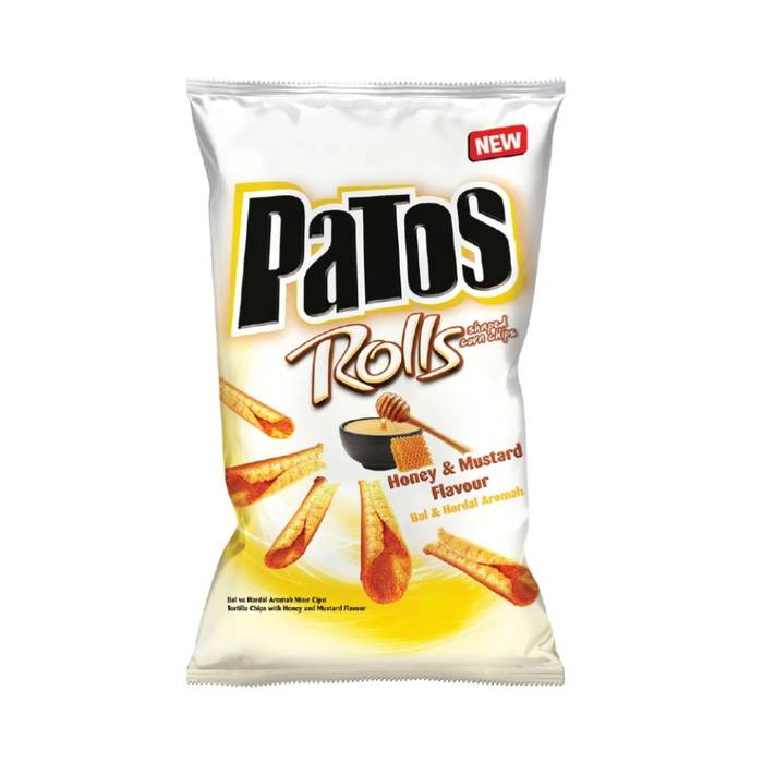 PATOS Nachos Rolls με γεύση μουστάρδα και μέλι 90gr