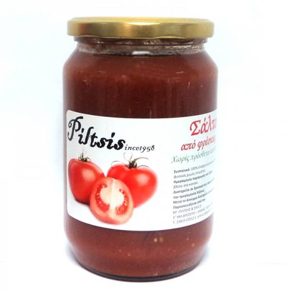 PILTSIS σάλτσα τομάτας παραδοσιακή 680gr