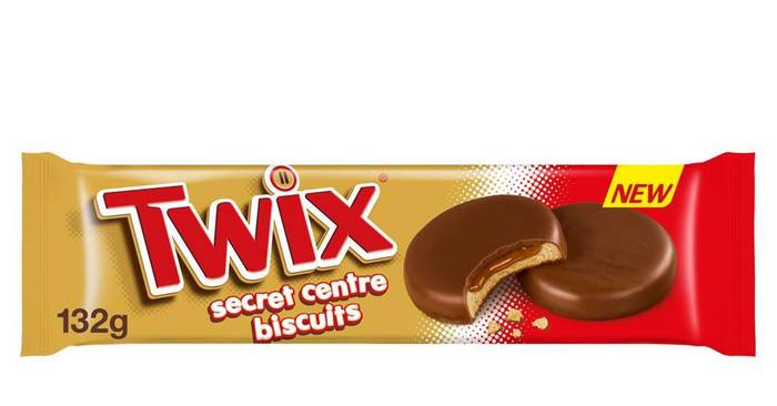 TWIX μπισκότα με καραμέλα 132gr