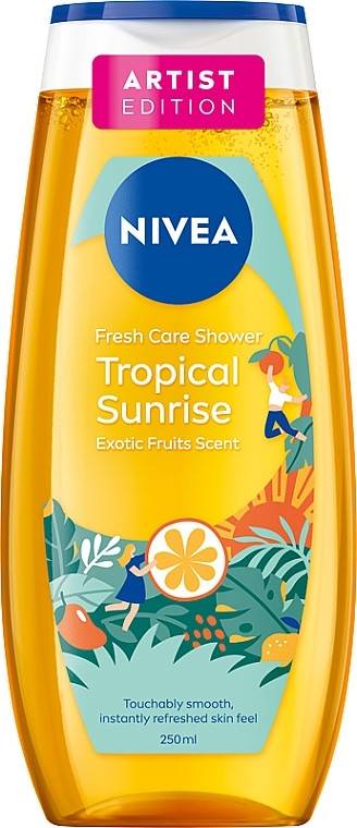 NIVEA αφρόλουτρο tropical sunrise 250ml