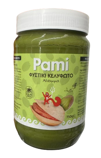 PAMI άλειμμα με φυστίκι κελυφωτό 750gr