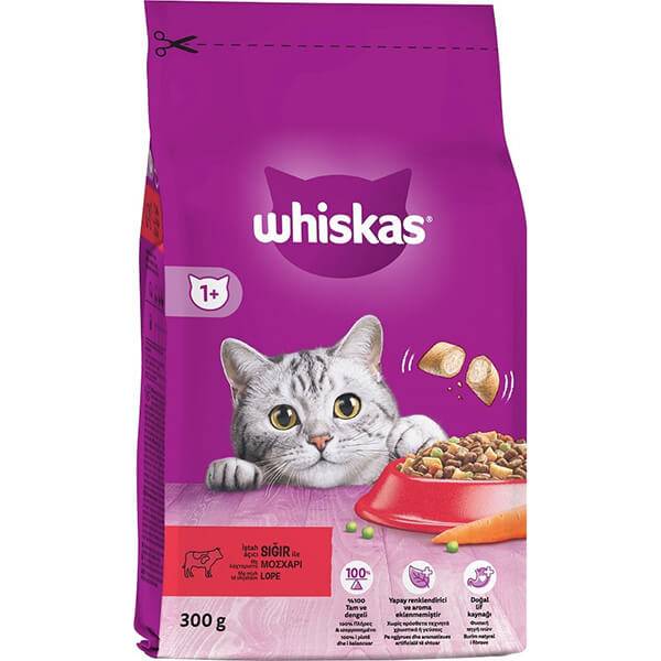 WHISKAS γατοτροφή κροκέτα γεμιστή με κοτόπουλο 300gr