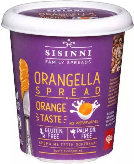SISINNI πραλίνα με πορτοκάλι orangela 400gr