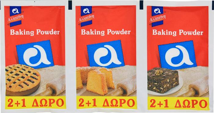 ΑΛΛΑΤΙΝΗ baking powder 3x20gr