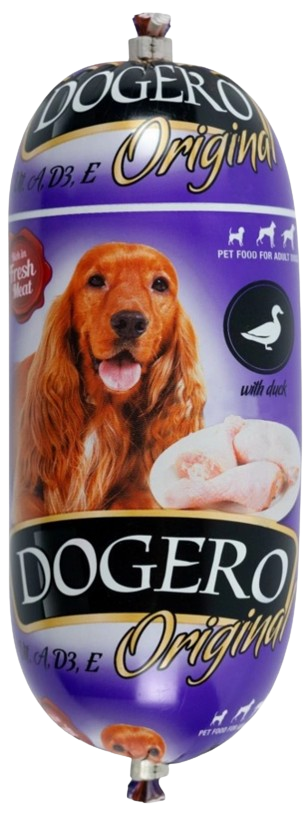 DOGERO σαλάμι σκύλου πάπια 900gr