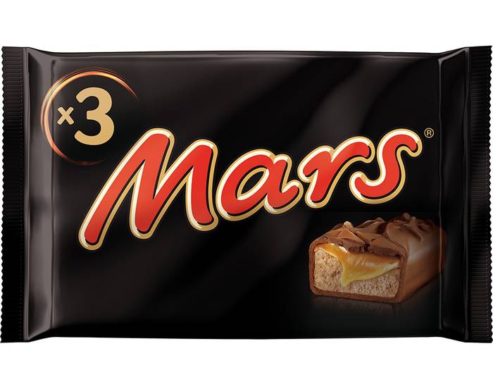 MARS σοκολάτα 3x51gr