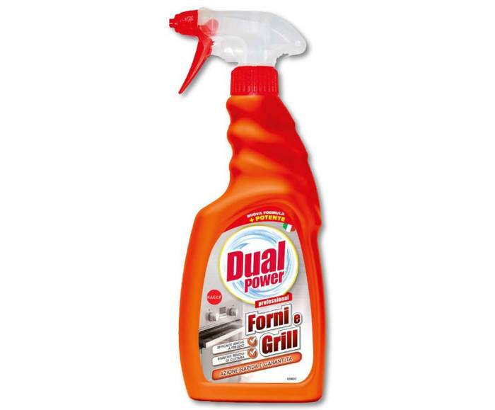 DUAL POWER υγρό καθαριστικό για φούρνο και grill spray 500ml