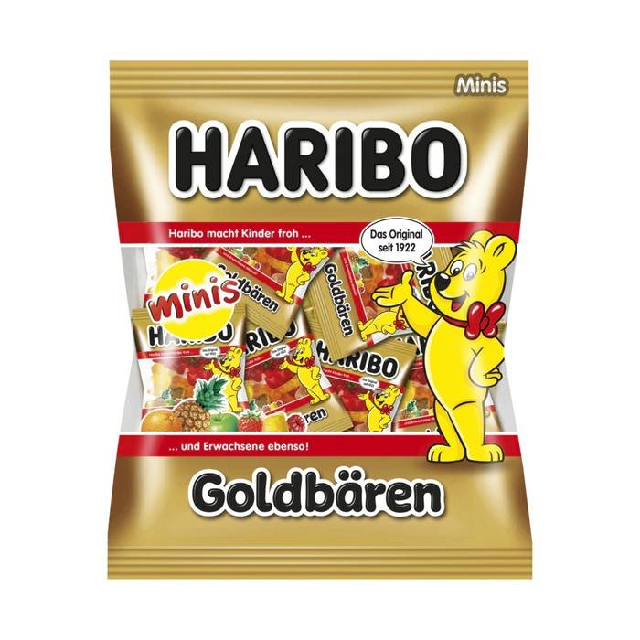 HARIBO ζελεδάκια χρυσά αρκουδάκια minis 250gr