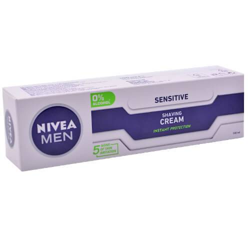 NIVEA κρέμα ξυρίσματος sensitive 100ml