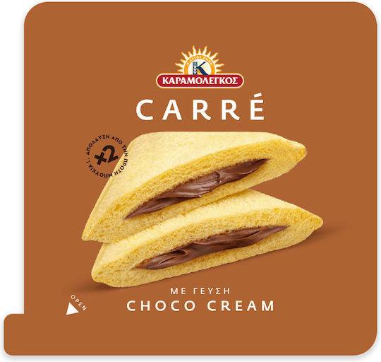 ΚΑΡΑΜΟΛΕΓΚΟΣ Carre με γεύση choco cream 2x50gr