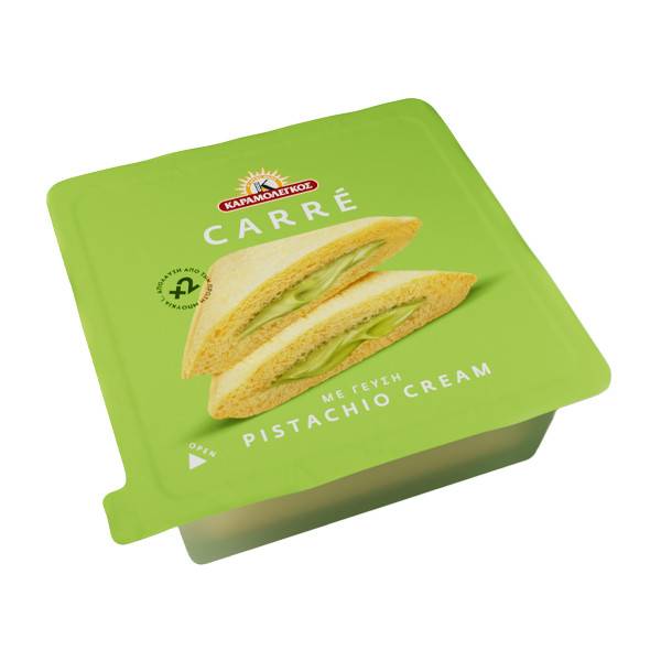 ΚΑΡΑΜΟΛΕΓΚΟΣ Carre με γεύση pistachio cream 2x50gr