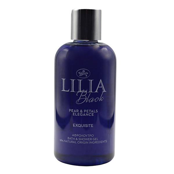 LILIA BLACK αφρόλουτρο pear και petals 250ml