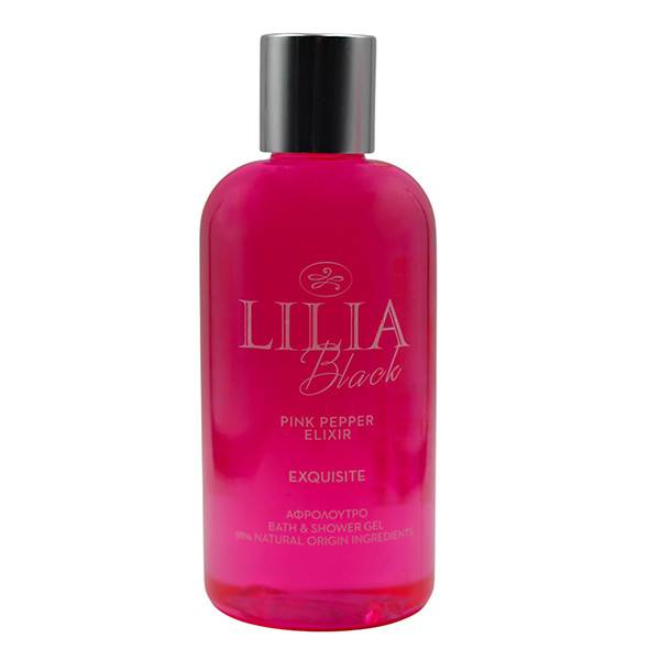 LILIA BLACK αφρόλουτρο pink pepper 250ml