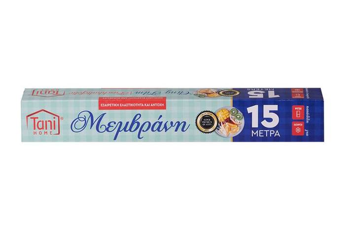 TANI HOME διαφανής μεμβράνη με εύκολο άνοιγμα 15m
