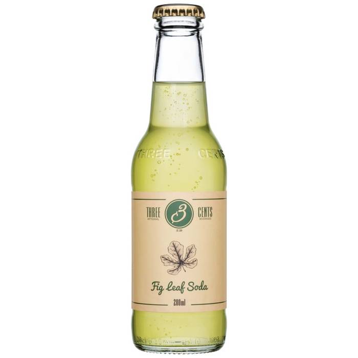 THREE CENTS αναψυκτικό σόδα Fig Leaf 200ml