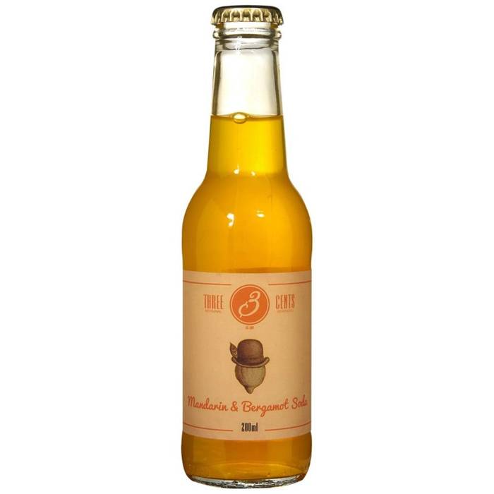 THREE CENTS αναψυκτικό σόδα Gentlemen's 200ml