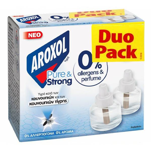 AROXOL εντομοκτόνο Pure και Strong ανταλλακτικό 2x25ml