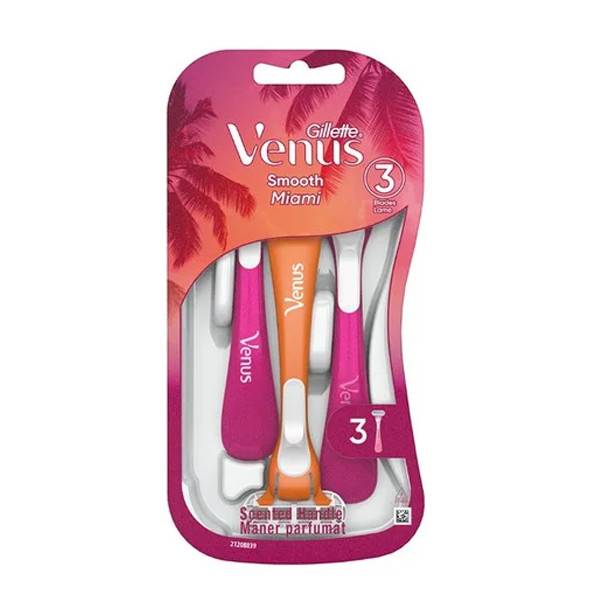 GILLETTE ξυραφάκι venus smooth miami 3τεμ