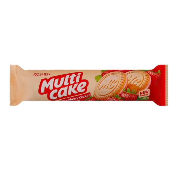 ROSHEN μπισκότα multicake γεμιστά με φράουλα 180gr